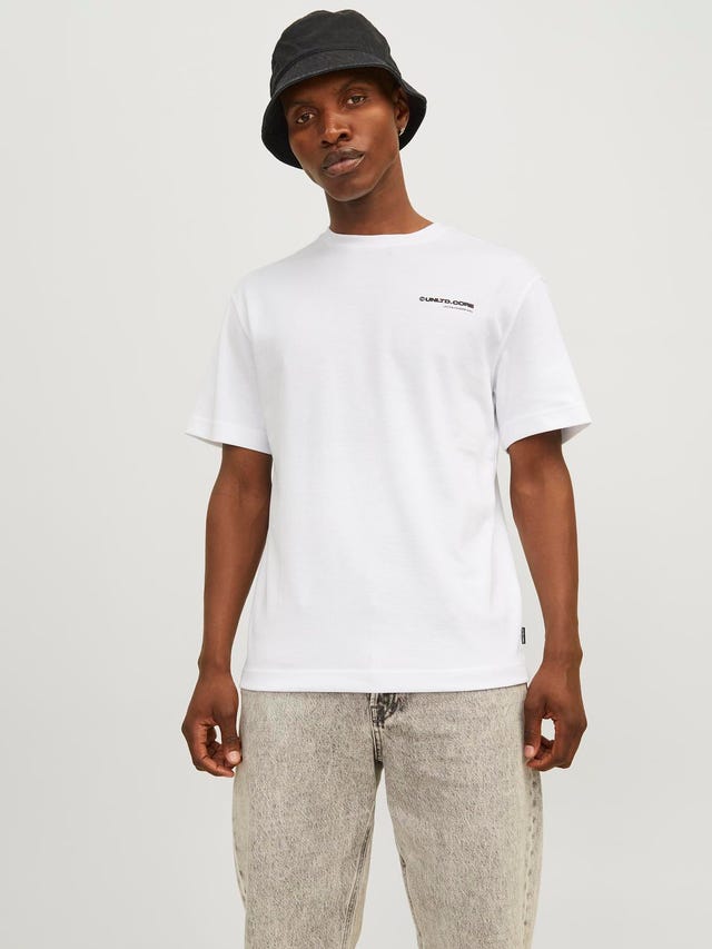 Jack & Jones T-shirt Imprimé Col rond - 12260003