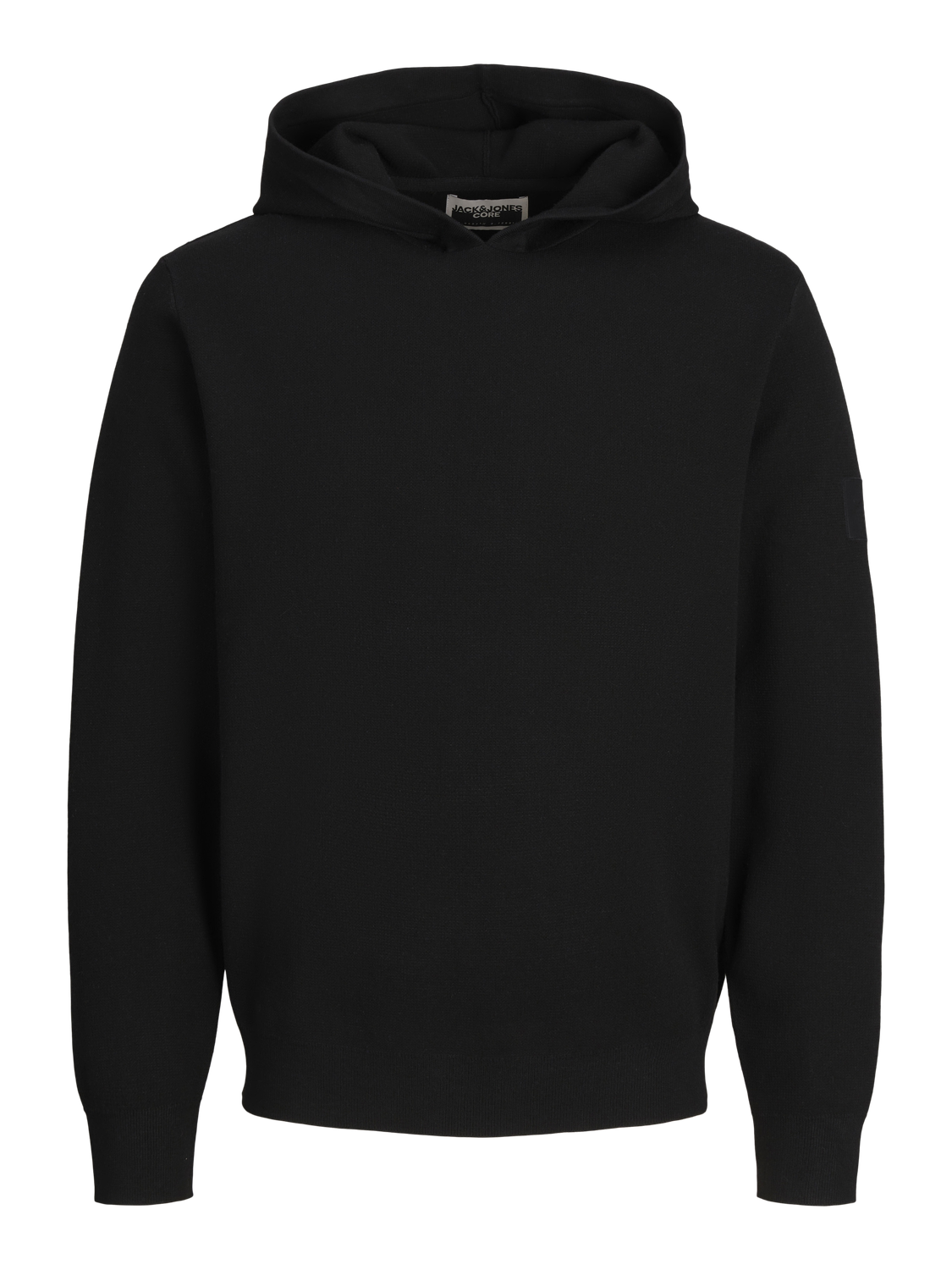 Plain black hood online