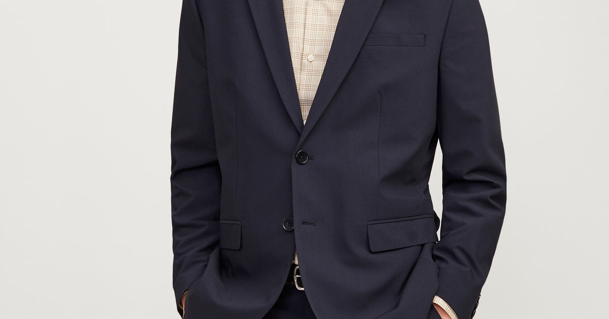 Jack & Jones PREMIUM JPRBUSHWICK - Blazer - dark navy/donkerblauw Jack & Jones PREMIUM JPRBUSHWICK - Blazer - dark navy/donkerblauw