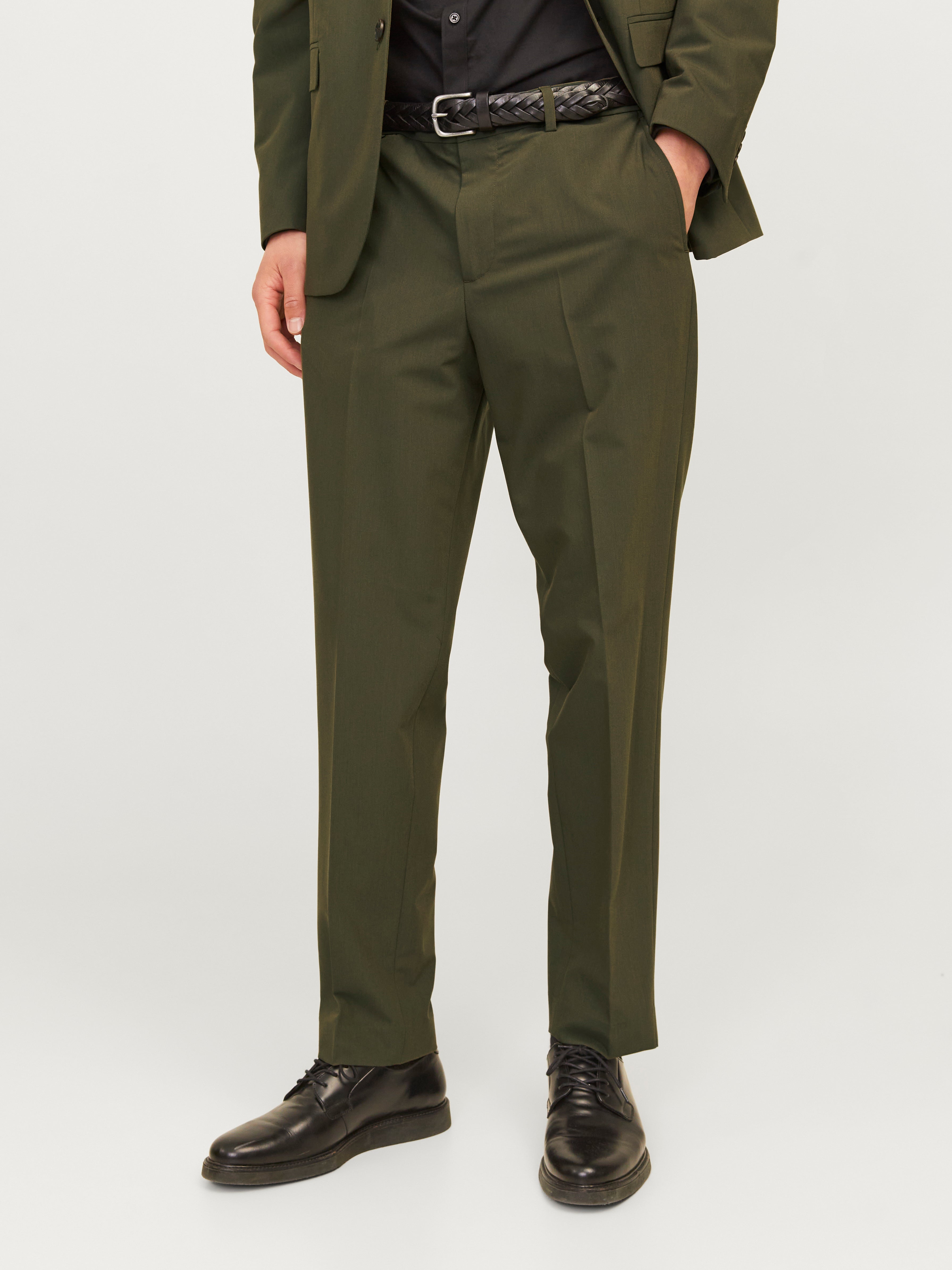 Pantaloni Eleganti Jack & Jones JPRBUSHWICK - Relaxed Fit, Tessuto Elastico, Vita Media - Foto 8