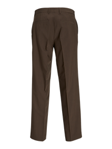 Jack & Jones JPRBUSHWICK Krój swobodny Eleganckie spodnie -Slate Black - 12260071