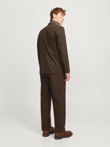 Jack & Jones JPRBUSHWICK Krój swobodny Eleganckie spodnie -Slate Black - 12260071