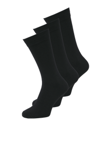 Jack & Jones 3er-pack Tennissocken -Black - 12260075