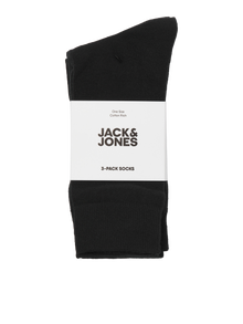 Jack & Jones 3er-pack Tennissocken -Black - 12260075