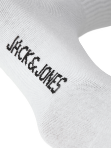 Jack & Jones Confezione da 3 Calze -White - 12260081