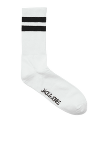 Jack & Jones 3-pack Sok -White - 12260082