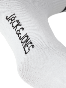 Jack & Jones 3-pack Sok -White - 12260082