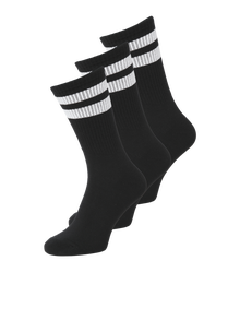 Jack & Jones 3-pack Socks -Black - 12260082