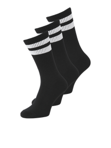 Jack & Jones Pack de 3 Chaussettes -Black - 12260082