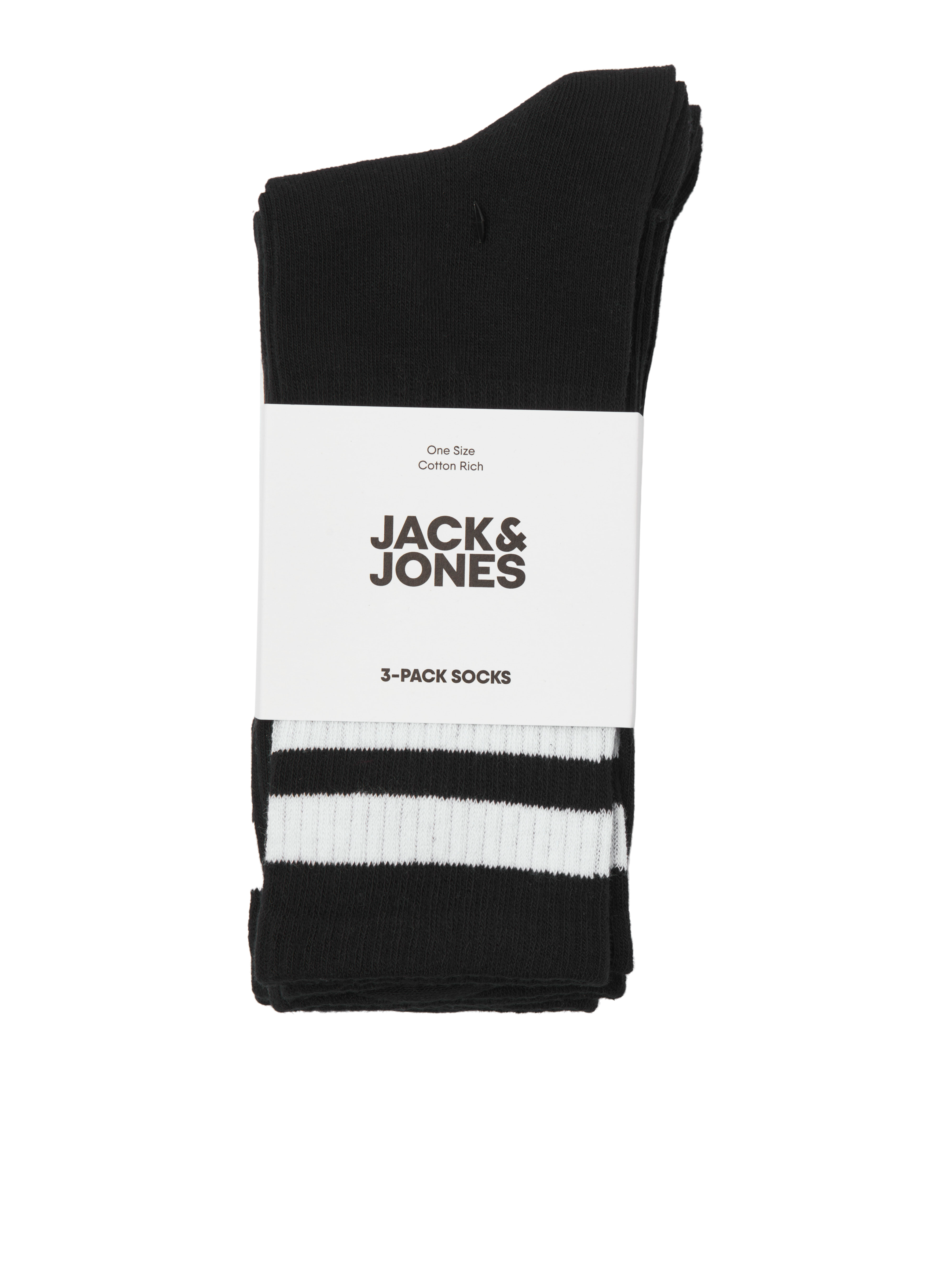 Jack & Jones 3-pack Socks -Black - 12260082