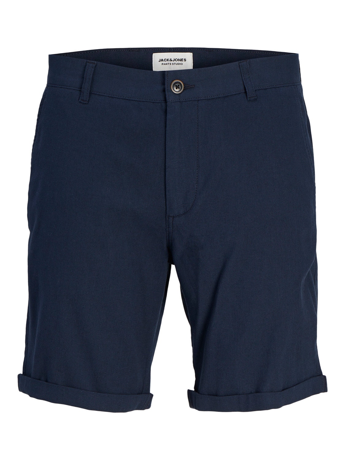 Jack & Jones Regular Fit Shorts med normal passform For gutter -Navy Blazer - 12260084