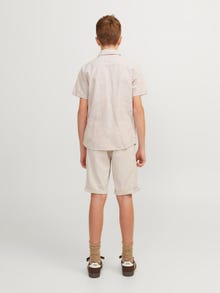 Jack & Jones Regular Fit Shorts med normal passform För pojkar -Moonbeam - 12260084