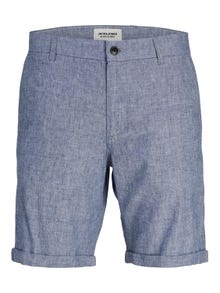 Jack & Jones Regular Fit Shorts med normal passform För pojkar -Faded Denim - 12260084