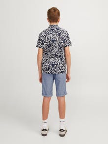 Jack & Jones Regular Fit Regular fit Rövidnadrág Ifjúsági -Faded Denim - 12260084