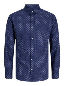 Jack & Jones Slim Fit Overhemd -Navy Blazer - 12260131