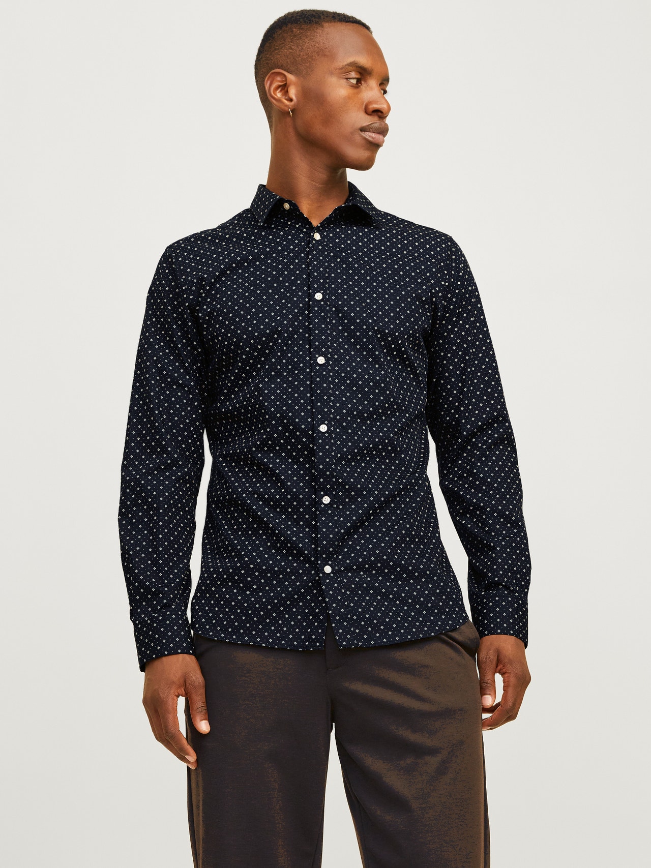 Jack & Jones Camicia Slim Fit -Black - 12260131