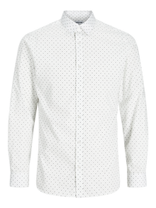 Jack & Jones Camicia Slim Fit -White - 12260131