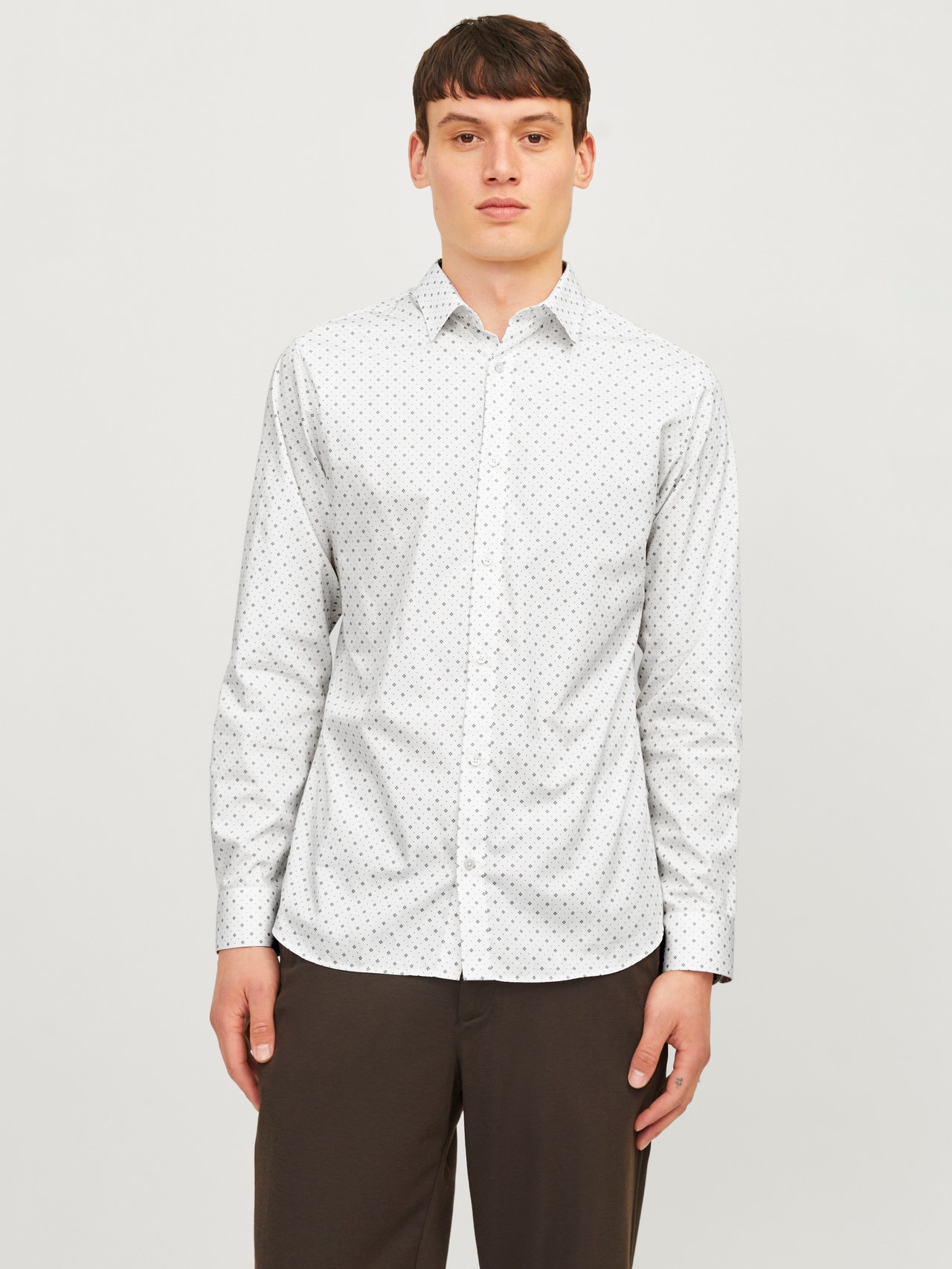 Jack & Jones Camisa Slim Fit -White - 12260131