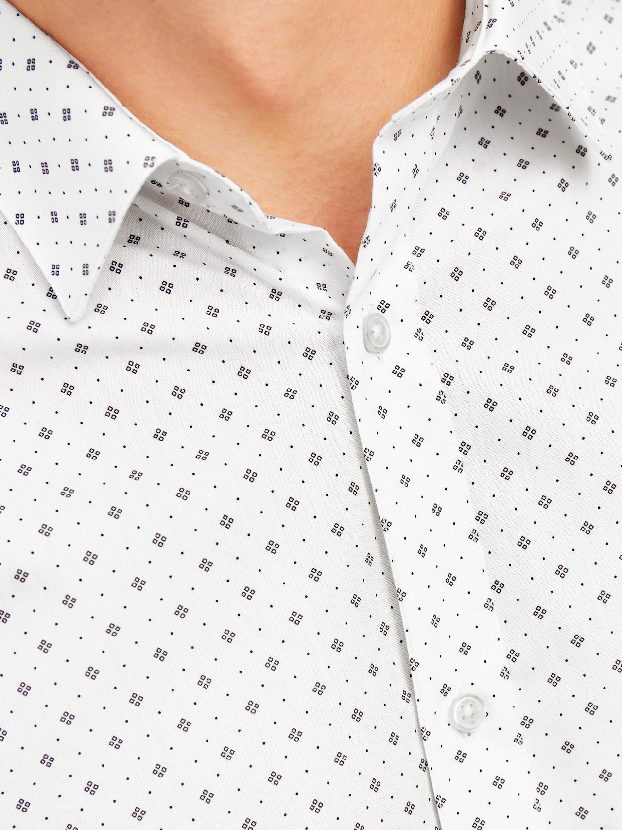 Jack & Jones Camisa Slim Fit -White - 12260131