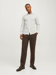 Jack & Jones Slim Fit Hemd -Crockery - 12260131