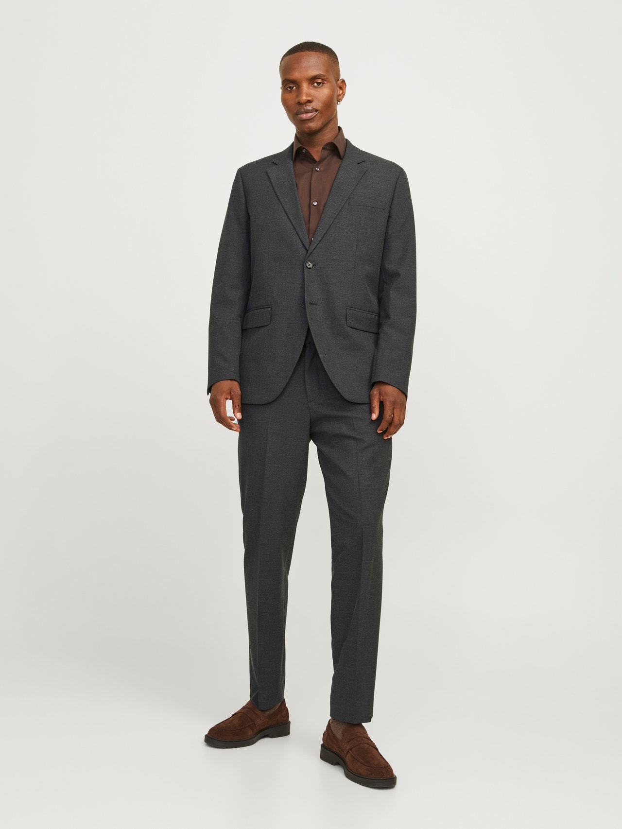 Jack & Jones PREMIUM JPRBUSHWICK MATHEW REGULAR SUIT SET - Kostuum - greige/taupe Jack & Jones PREMIUM JPRBUSHWICK MATHEW REGULAR SUIT SET - Kostuum - greige/taupe