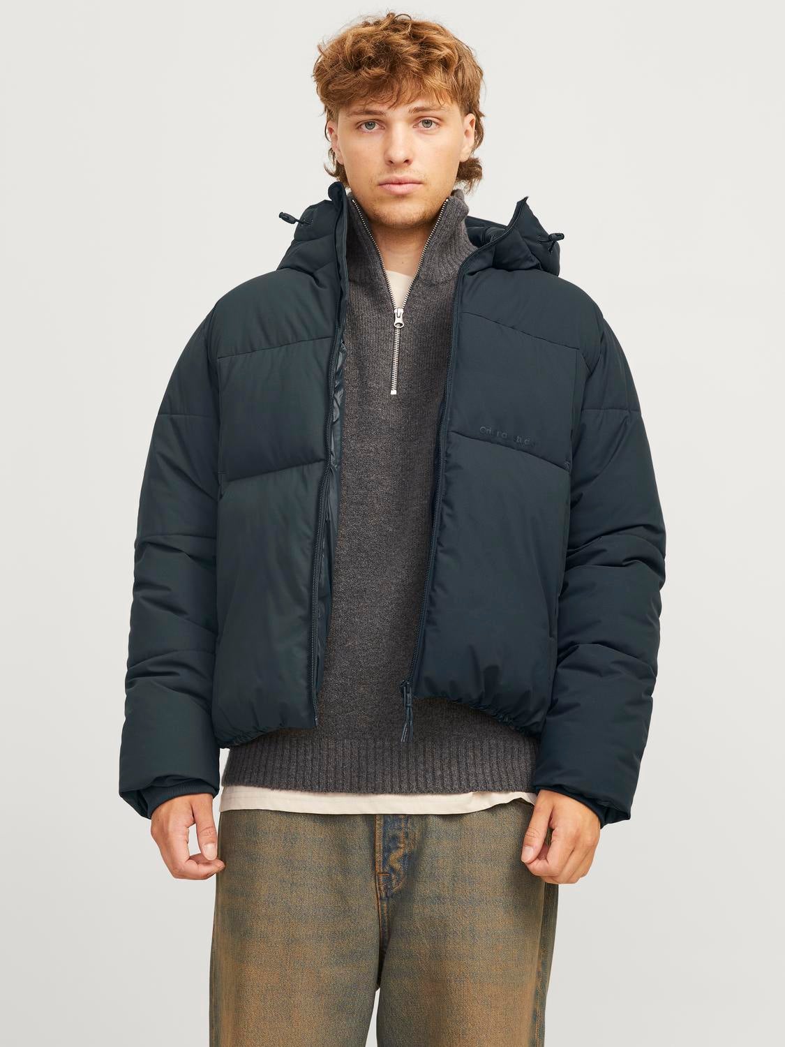 Puffer jacket Dark Green Jack Jones