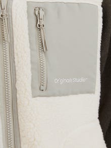 Jack & Jones Teddy gilet -Cloud Dancer - 12260453