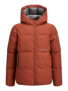Jack & Jones Casaco Acolchoado Junior -Brandy Brown - 12260476