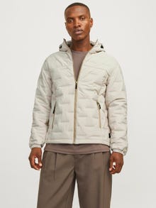 Jack & Jones Stuokliuotas švarkas -Moonbeam - 12260478