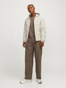 Jack & Jones Stuokliuotas švarkas -Moonbeam - 12260478
