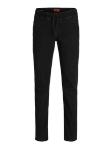 Jack & Jones JJIGLENN JJELASTICATED AKM 996 NOOS MNI Jeans slim fit Mini -Black Denim - 12260575