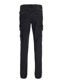 Jack & Jones JJIPAUL JJFLAKE MF 073 MNI Jean Slim Fit Mini -Black Denim - 12260584