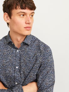 Jack & Jones Priglundantis kirpimas Marškiniai -Night Sky - 12260625