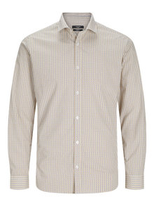Jack & Jones Priglundantis kirpimas Marškiniai -Mineral Yellow - 12260625