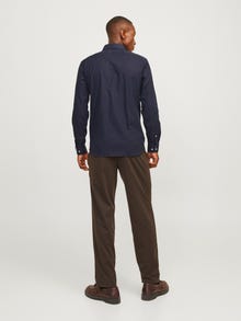 Jack & Jones Priglundantis kirpimas Marškiniai -Night Sky - 12260641