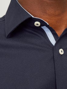 Jack & Jones Priglundantis kirpimas Marškiniai -Night Sky - 12260641