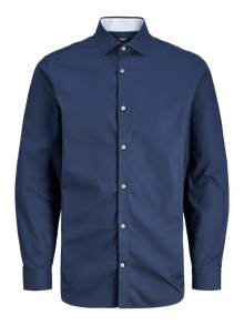 Jack & Jones Koszula -Black Iris - 12260641