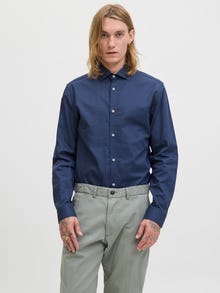 Jack & Jones Koszula -Black Iris - 12260641