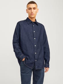 Jack & Jones Camisa vaquera Corte comfort -Dark Blue Denim - 12260724