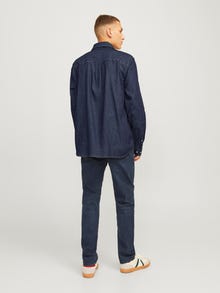 Jack & Jones Camisa vaquera Corte comfort -Dark Blue Denim - 12260724
