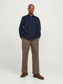 Jack & Jones Comfort Fit Hemd -Night Sky - 12260725
