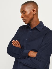 Jack & Jones Comfort Fit Hemd -Night Sky - 12260725