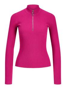 JJXX JXZOMA Megztinis -Fuchsia Red - 12260749