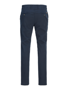 Jack & Jones Krój slim Spodnie chino -Night Sky - 12260904