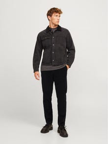 Jack & Jones Εφαρμοστό στο κάτω μέρος Chinos -Black - 12260910