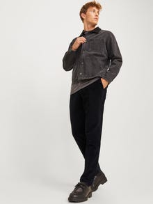 Jack & Jones Εφαρμοστό στο κάτω μέρος Chinos -Black - 12260910