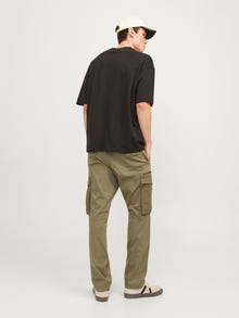Jack & Jones Laisvas kirpimas Krovininės kelnės -Dusty Olive - 12260912