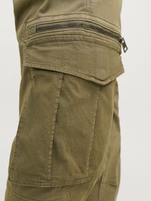 Jack & Jones Laisvas kirpimas Krovininės kelnės -Dusty Olive - 12260912