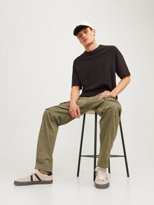 Jack & Jones Laisvas kirpimas Krovininės kelnės -Dusty Olive - 12260912