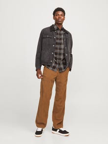 Jack & Jones Krój baggy Spodnie robocze -Monks Robe - 12260924